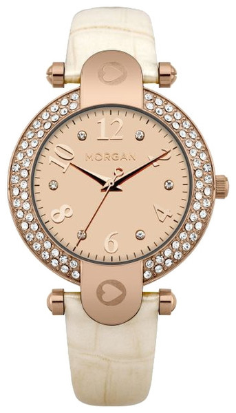 Obris Morgan M1156WG Armbanduhr Weiblich Quarz Bronze Uhr