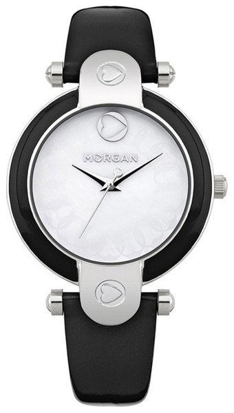 Obris Morgan M1176B Wristwatch Female Quartz Black,Stainless steel watch