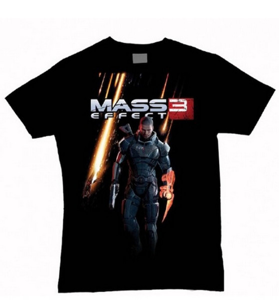 Triko Mass Effect 3 Key Art XL XL Cotton Black