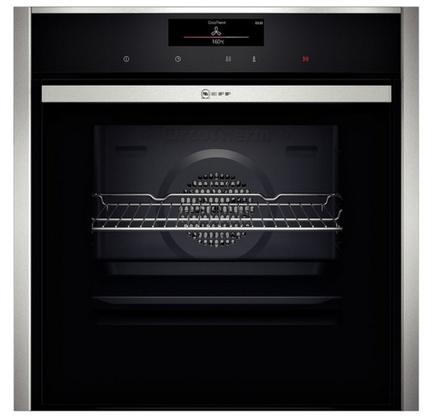 Neff B58CT68N0B Electric oven 71L 3450W A Black,Stainless steel