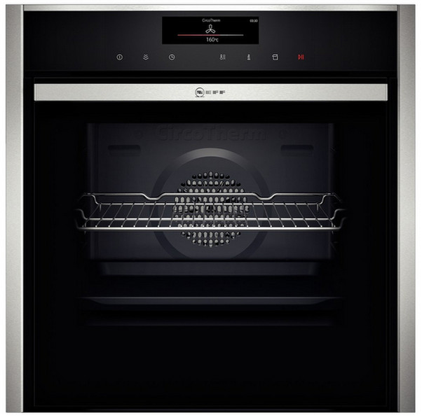 Neff B58VT28N0B Electric oven 71L 3450W A Black,Stainless steel