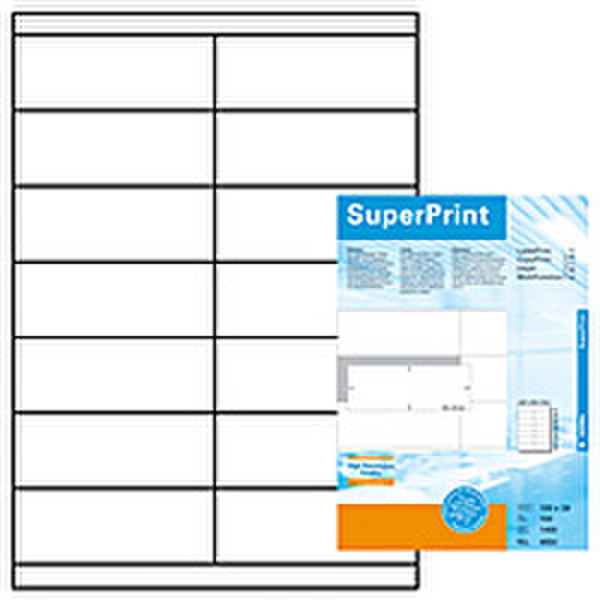 HERMA Etiket SuperPrint 4654 1400pc(s) self-adhesive label