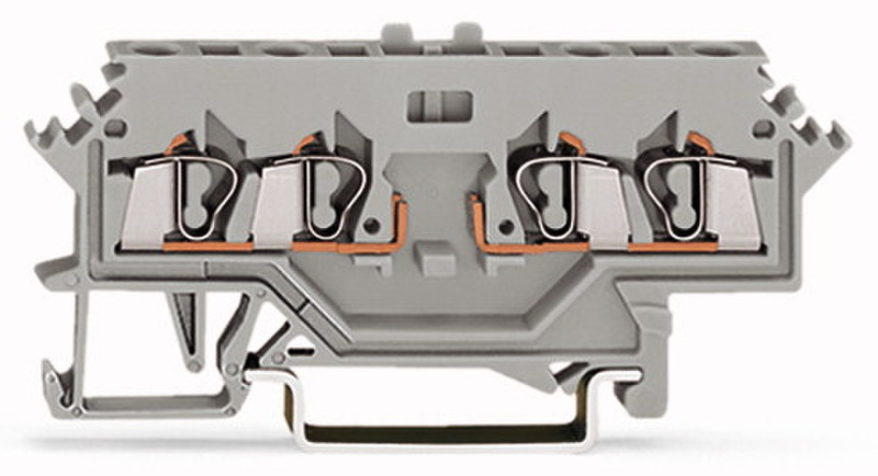 Wago 280-606 4P Серый electrical terminal block