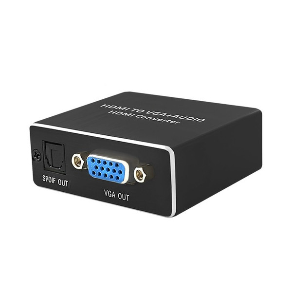 Qoltec 50538 VGA HDMI (MHL) Черный кабельный разъем/переходник
