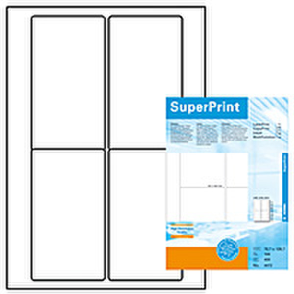 HERMA Etiket SuperPrint 4472 400Stück(e) selbstklebendes Etikett