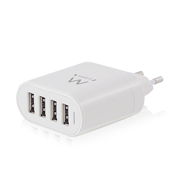 Ewent EW1216 Indoor White mobile device charger