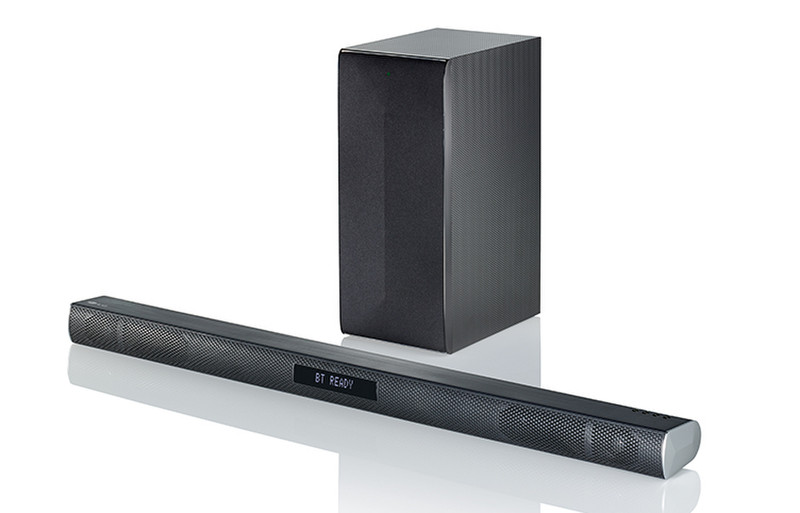 LG LAS455H Wired & Wireless 2.1 320W Black soundbar speaker