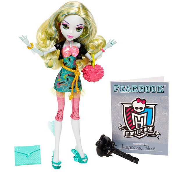 Mattel Monster High Lagoona Разноцветный кукла