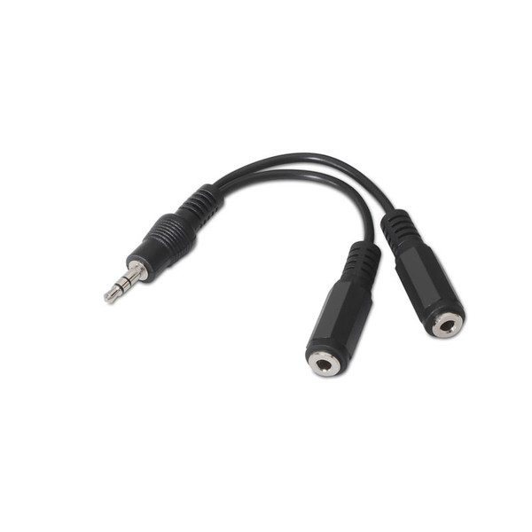 Nanocable 10.24.1200 0.15m 2 x 3.5mm 3.5mm Audio-Kabel