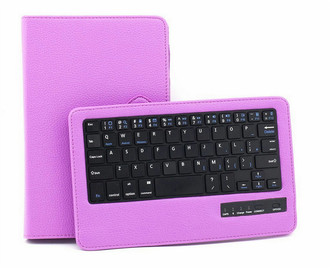 Afunta BTKEYCASE7-8.PURPLE 8Zoll Blatt Violett Tablet-Schutzhülle