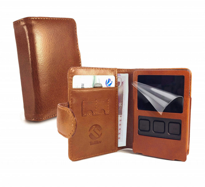 Tuff-Luv C12_42_5055261820787 Wallet case Brown MP3/MP4 player case