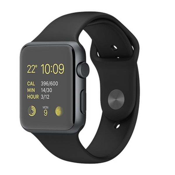 Apple Watch Sport 1.5Zoll OLED 30g Grau Smartwatch