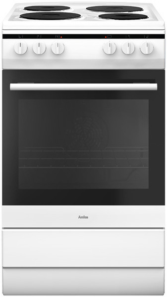 Amica 508EE1(W) Freestanding Induction hob A White cooker