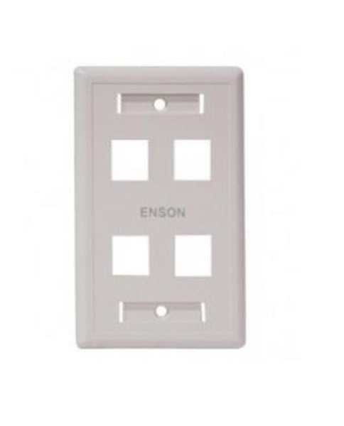 Enson ENS-FP64 White switch plate/outlet cover