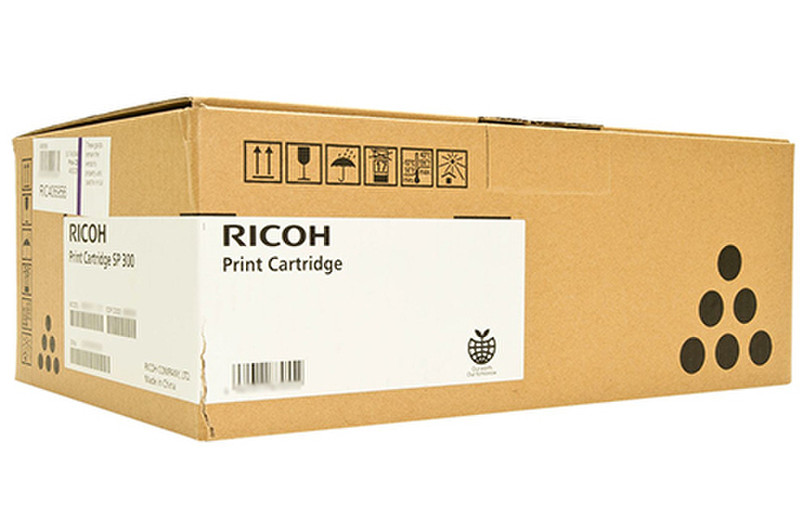 Ricoh 407510 10000pages Black laser toner & cartridge