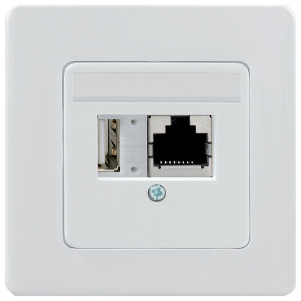 Rutenbeck AC WLAN UAE/USB Up rw Внутренний 150Мбит/с Белый WLAN точка доступа