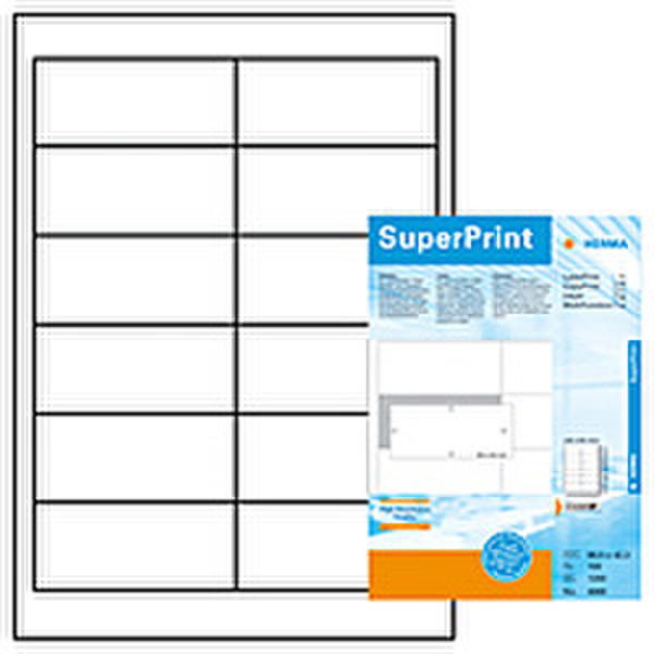 HERMA Etiket SuperPrint 4669 1200pc(s) self-adhesive label