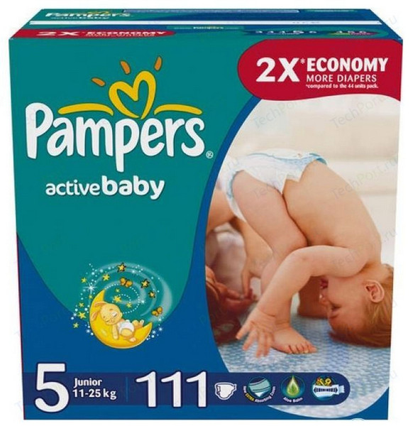 Pampers Active Baby 11-25 kg 5 111Stück(e)