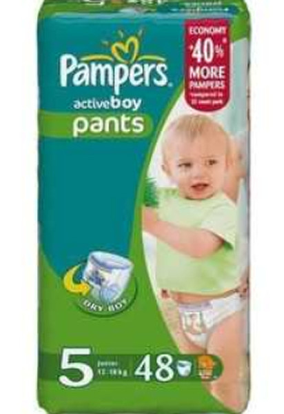 Pampers Active Boy Pants, 5, 12 - 18 kg 5 48шт