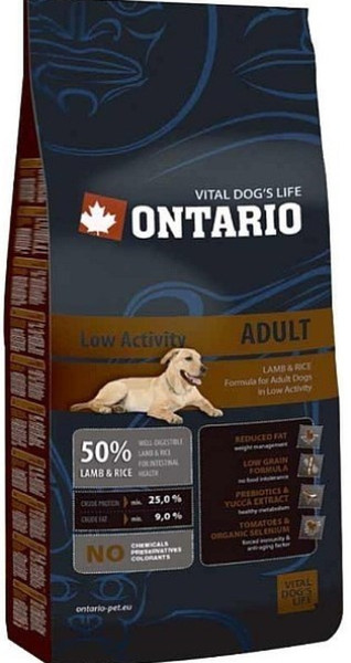 Ontario 214-0021 Erwachsener Lamb Hunde-Trockenfutter