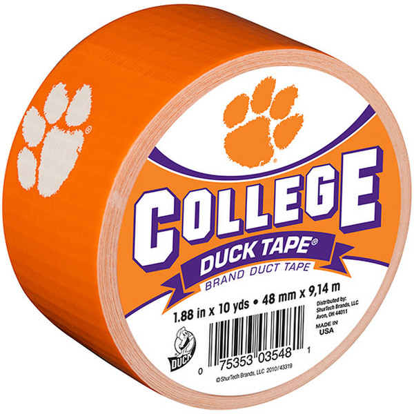 Duck Clemson 9.144м Оранжевый 1шт канцелярская/офисная лента