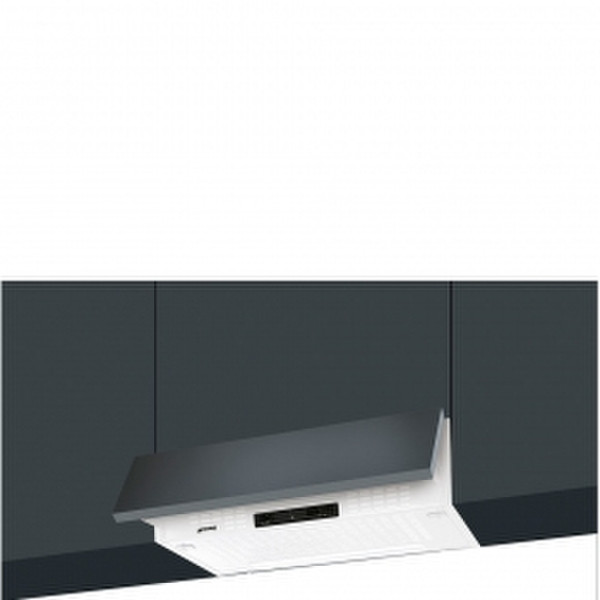 Smeg KE61EBE Semi built-in (pull out) 175m³/h E White cooker hood