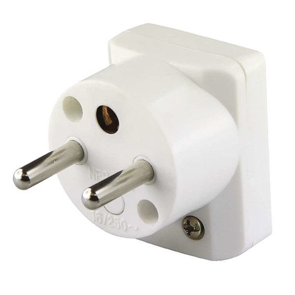 Emos P0035 White electrical power plug