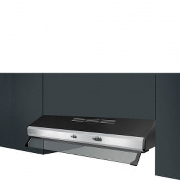 Smeg KT81XE Built-under 200m³/h E Black,Stainless steel cooker hood