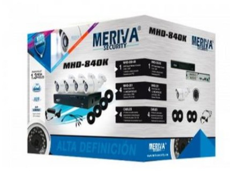 Meriva Security MHD-840K Video-Überwachungskit
