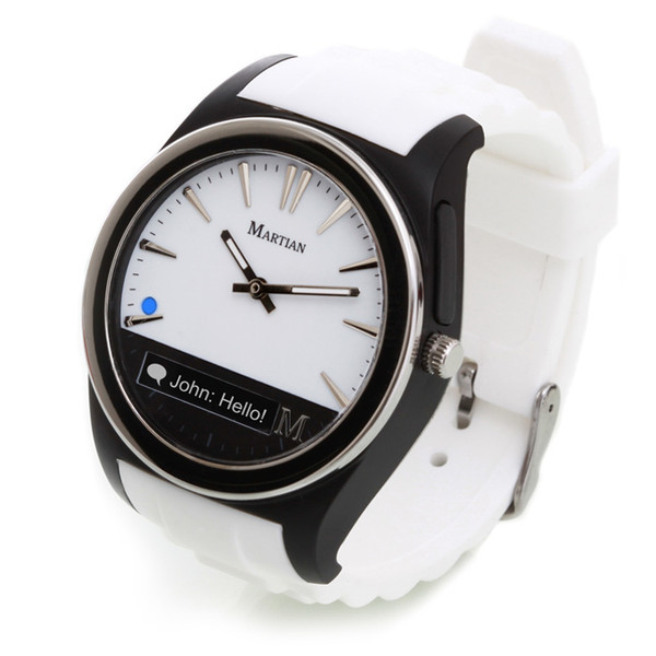 Martian Watches Notifier OLED 226.8г Черный, Белый умные часы