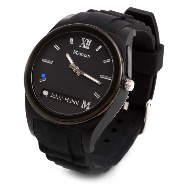 Martian Watches Notifier OLED 226.8g Black smartwatch