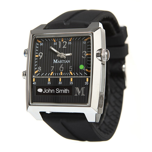 Martian Watches Passport OLED 226.8г Черный, Cеребряный умные часы
