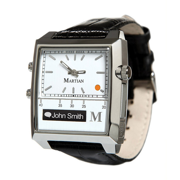 Martian Watches Passport OLED 226.8g Silber, Weiß Smartwatch