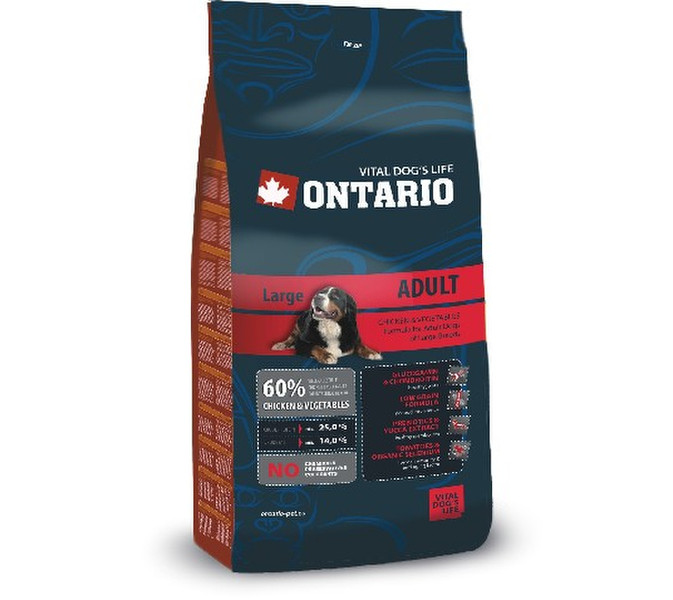 Ontario 214-0016 2.5kg Adult Chicken Hundetrockenfutter