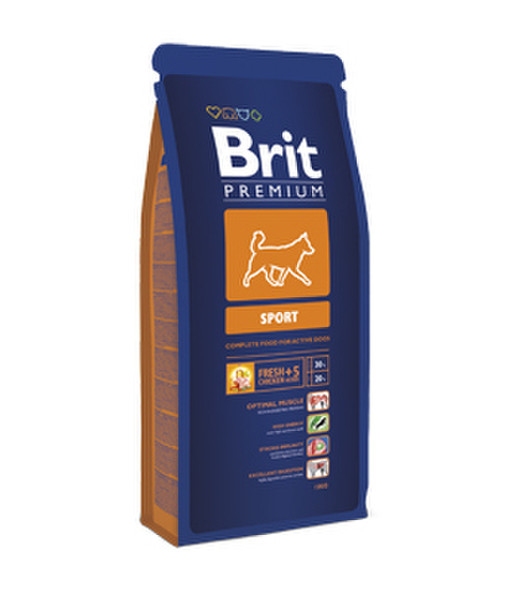 Brit 8594031449478 15kg Adult Chicken Hundetrockenfutter