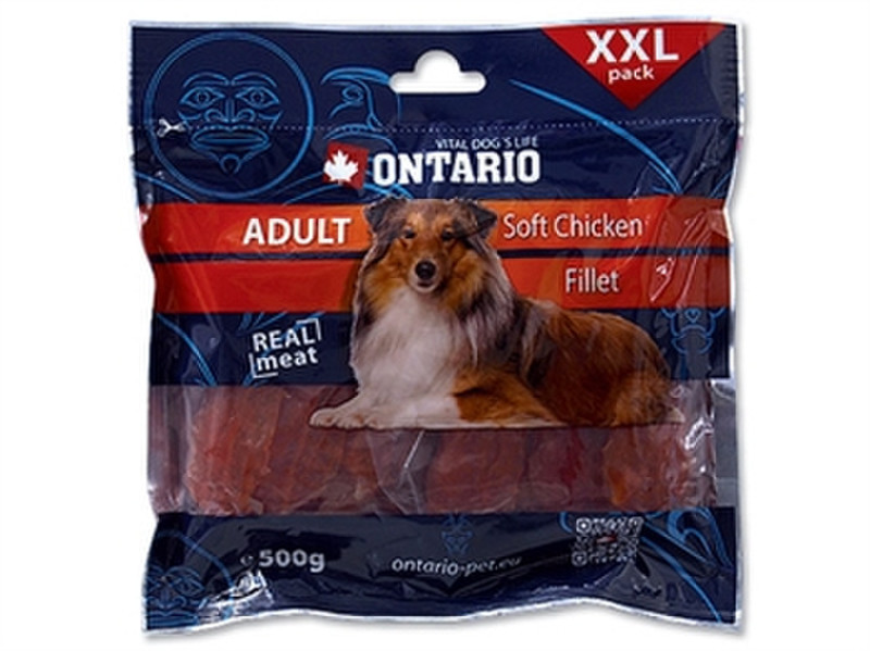 Ontario 214-5014 0.5кг Adult Chicken сухой корм для собак