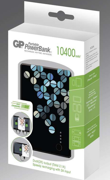 GP Batteries Portable PowerBank N304 10400mAh