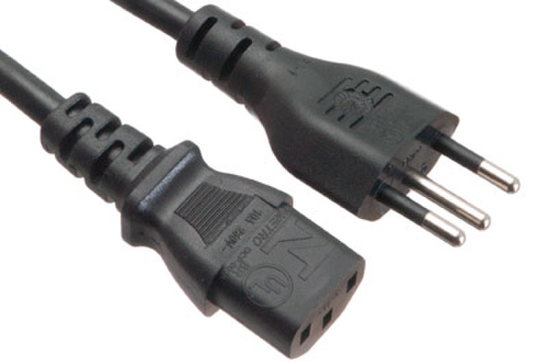 3D Systems 273953-00 Power plug type J C13 coupler Black power cable