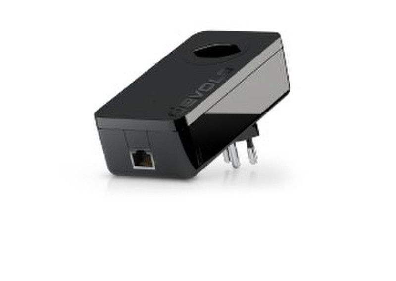 Devolo dLAN pro 1200+ 1200Mbit/s Eingebauter Ethernet-Anschluss Schwarz 1Stück(e) PowerLine Netzwerkadapter