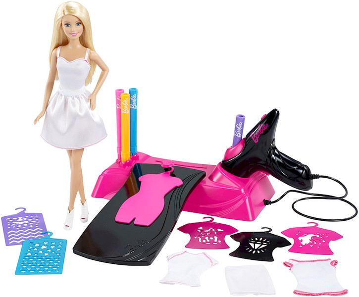 Mattel Barbie Airbrush Designer детский набор для дизайна одежды