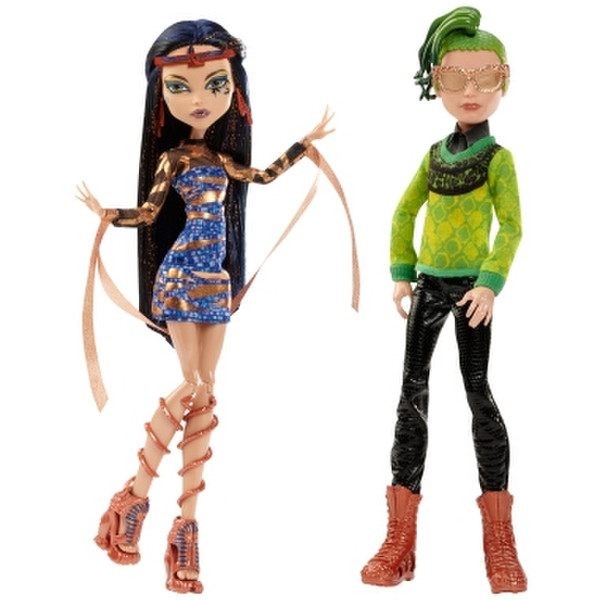 Mattel Monster High Boo York, Boo York Comet-Crossed Couple Doll Разноцветный кукла