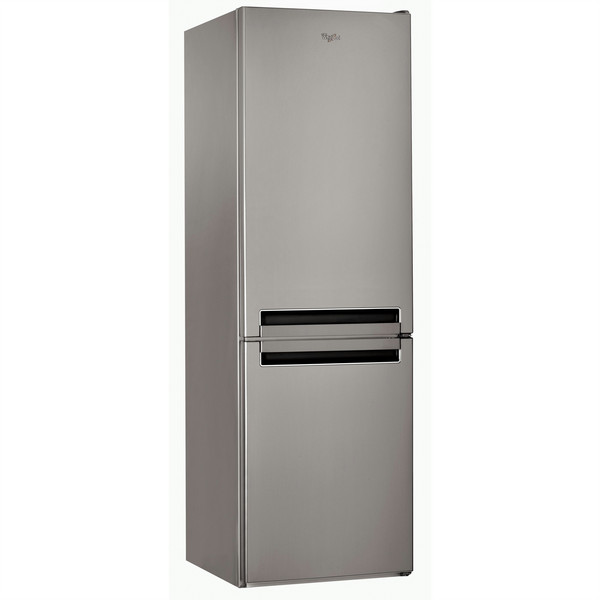 Whirlpool BLF 8121 OX freestanding 228L 111L A+ Stainless steel fridge-freezer