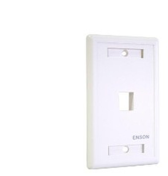 Enson ENS-FP61 White switch plate/outlet cover