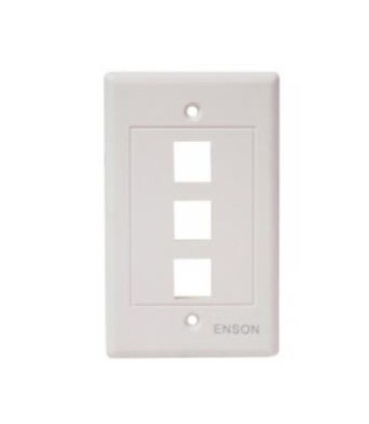 Enson ENS-FP63 White switch plate/outlet cover