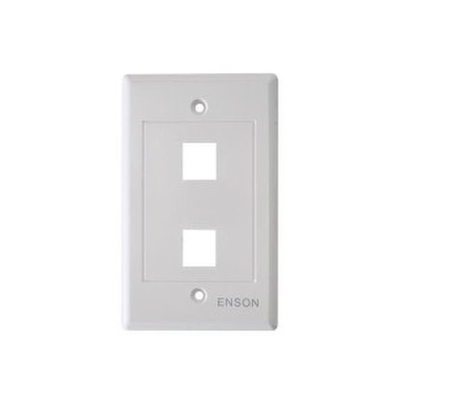 Enson ENS-FP62 White switch plate/outlet cover