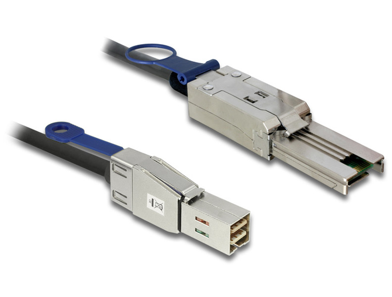 DeLOCK 83734 1м Serial Attached SCSI (SAS) кабель