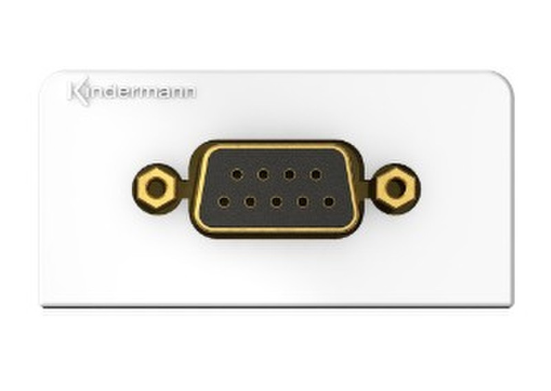 Kindermann 7456000520 RS-232 Grey,White socket-outlet