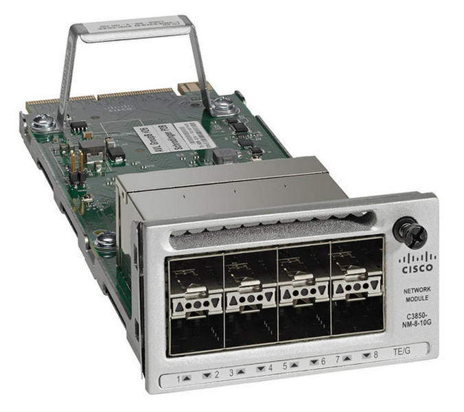 Cisco C3850-NM-8-10G= Gigabit Ethernet модуль для сетевого свича