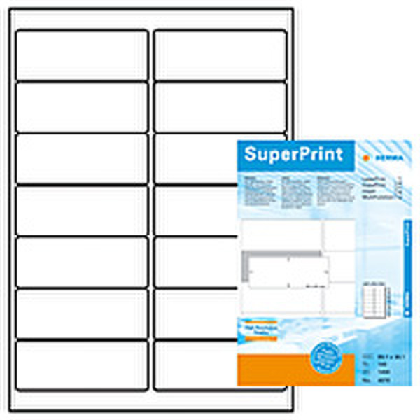 HERMA Etiket SuperPrint 4678 1400Stück(e) selbstklebendes Etikett