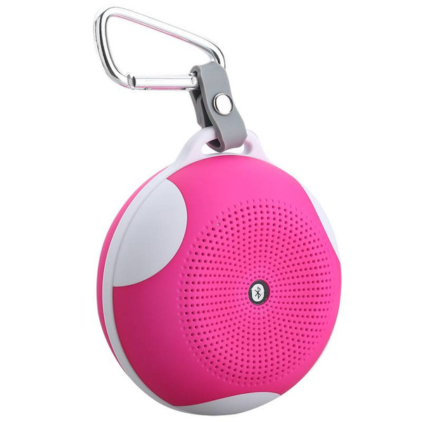 Techly Portable Bluetooth Speaker Wireless Sport MicroSD Pink ICASBL03
